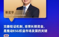 对话中欧国际工商学院单宏宇：完善验证机制、培育长期资金，是推动ESG权益市场发展的关键