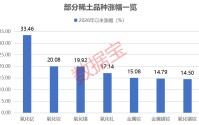 最高涨超12万元/吨！稀土，价格猛涨！机构：缺口或扩大
