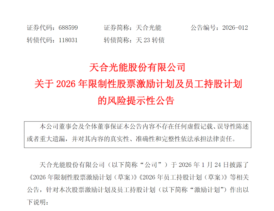 关于“未来三年百亿盈利”，688599提示风险