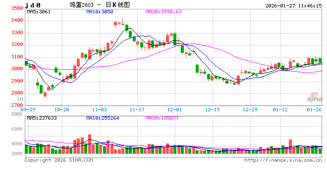 卓创资讯：1月蛋鸡养殖终现盈利 2月预期季节性回落