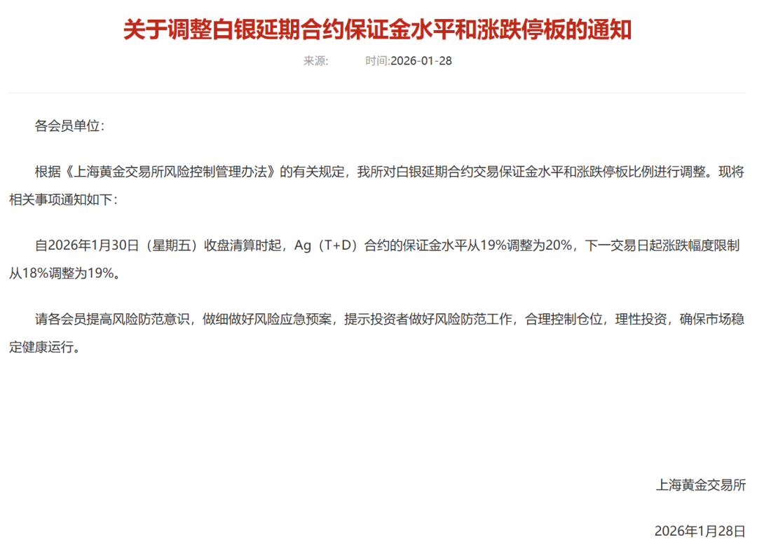 凌晨突发！黄金、白银彻底爆了，有交易所发布紧急通知