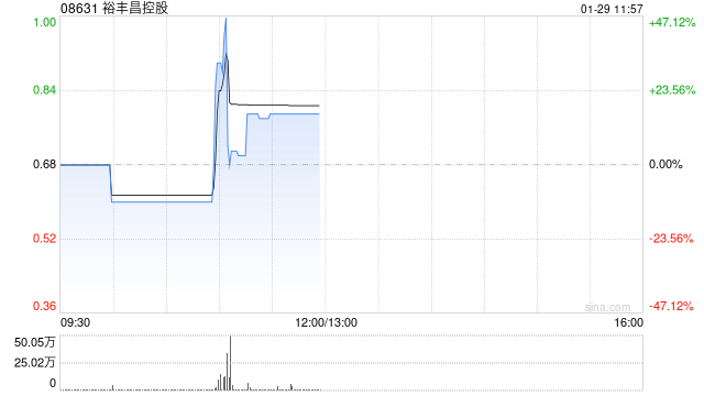 裕丰昌控股完成发行800万股配售股份