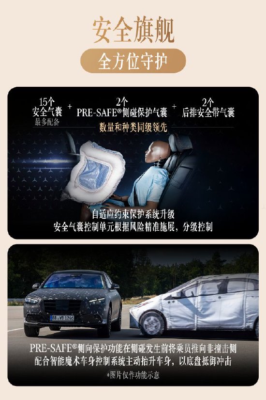 奔驰S级中期改款全球首发：超50%部件焕新