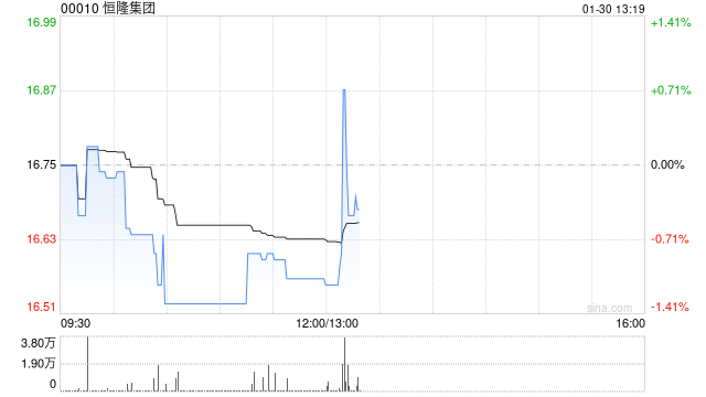 恒隆集团发布年度业绩 股东应占基本纯利上升3%至24.07亿港元
