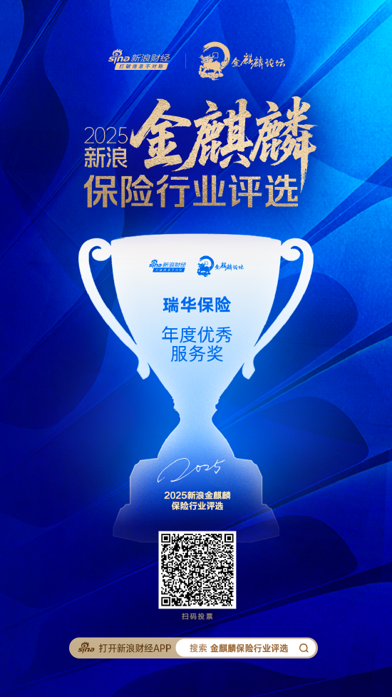 瑞华保险获评“年度优秀服务奖”