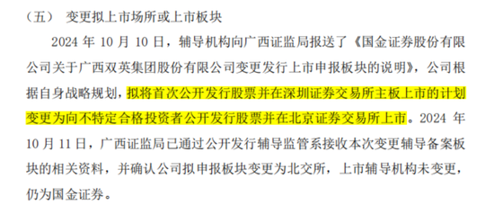十年三闯IPO，五年四换保荐人，四次对赌三失败！双英集团：转战北交所，再秀新财技