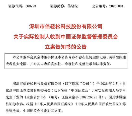 688793实控人，又被证监会立案！