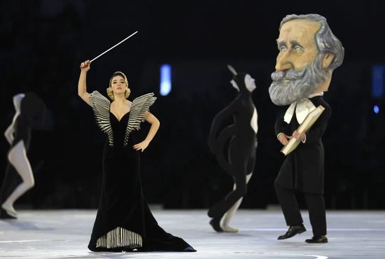 新华社出图丨这次是米兰冬奥会开幕式！每一张都是屏保