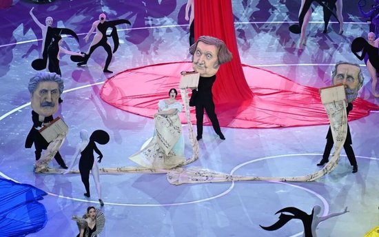 新华社出图丨这次是米兰冬奥会开幕式！每一张都是屏保