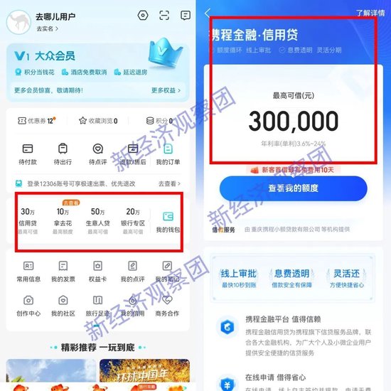 最全！因借贷业务被约谈，看携程高德飞猪等六家平台的金融布局