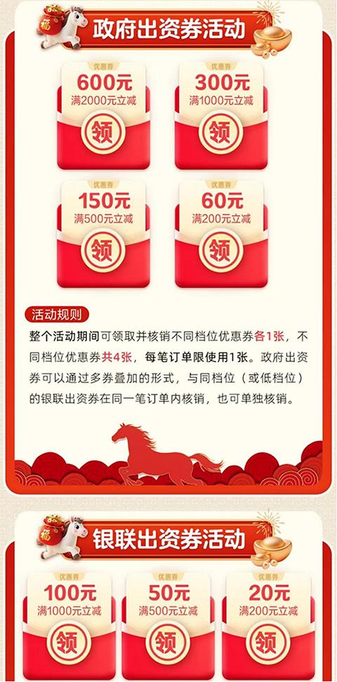 “定闹钟、拼手速、仍陪跑” ，春节期间消费券秒空刷屏