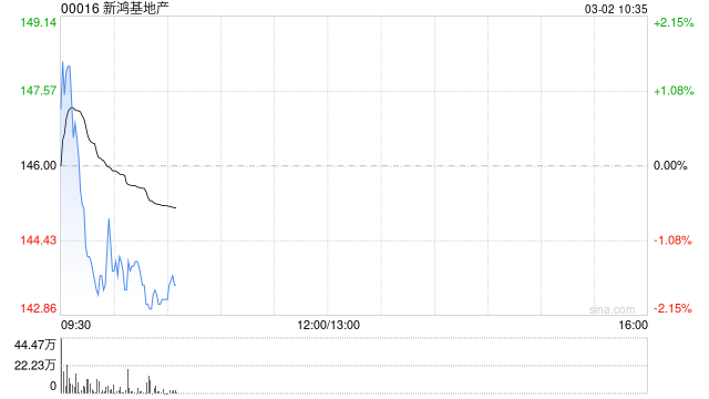 大华继显：维持新鸿基地产“持有”评级 视为捕捉香港楼市机遇的最佳选择