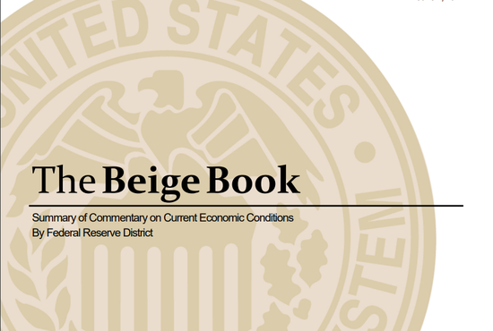 美联储褐皮书显示多数地区经济增长 支出放缓拖累销售