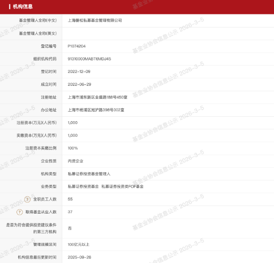 百亿私募巡礼 | 从低频黑马到创始人风波,“量化新贵”磐松资产三年跻身百亿梯队