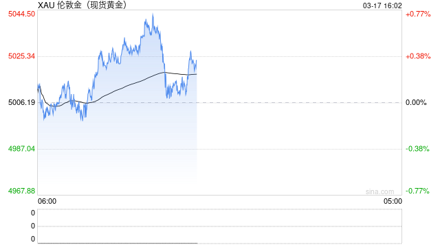 DWS：2027年3月黄金目标价5400美元