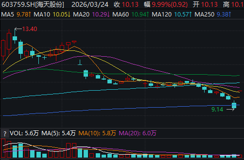 官宣牵手通威，海天股份强势涨停！光伏银浆产能消化有望破局，业绩能超预期吗？