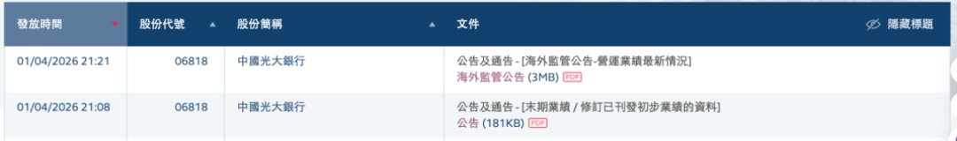 年报大乌龙!光大银行最新回应