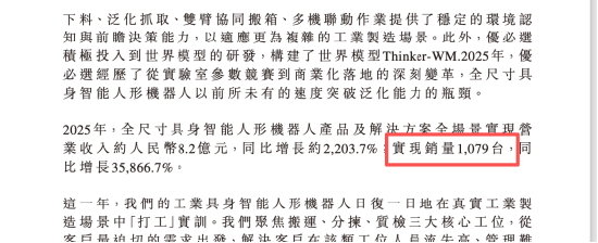 优必选交卷:人形机器人卖出1079台收入8.2亿,占比41.1%公司仍亏7.89亿 | 长三角资本局