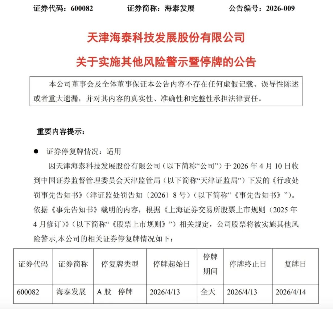 两股同日被ST,一股年内大涨138%