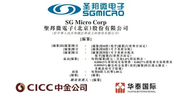 圣邦股份,赴香港上市,获中国证监会备案通知书