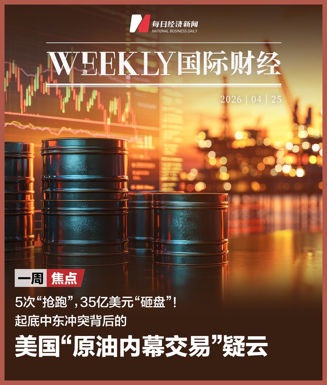5次“抢跑”,35亿美元“砸盘”!起底中东冲突背后的美国“原油内幕交易”疑云