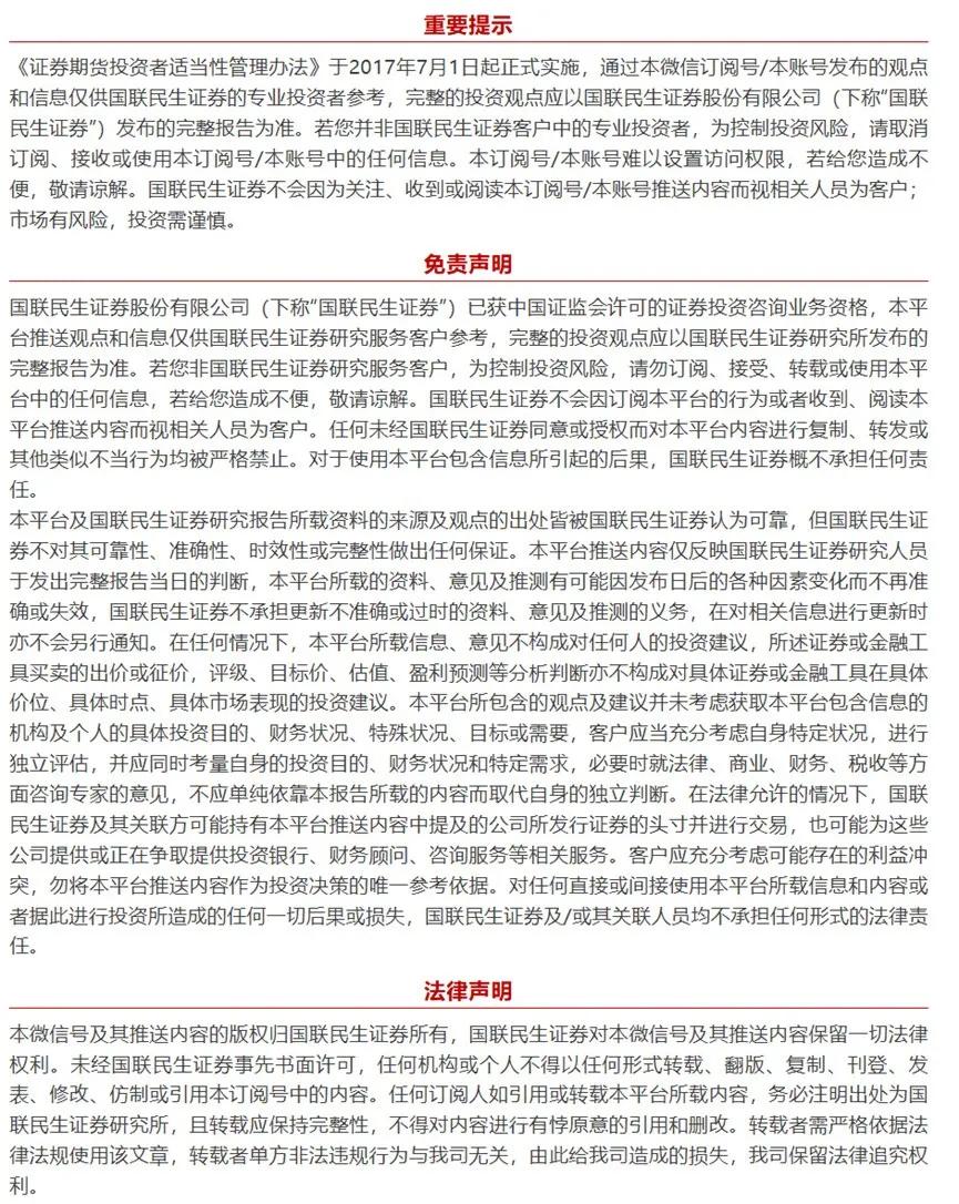 电新板块26Q1基金持仓分析【国联民生电新】